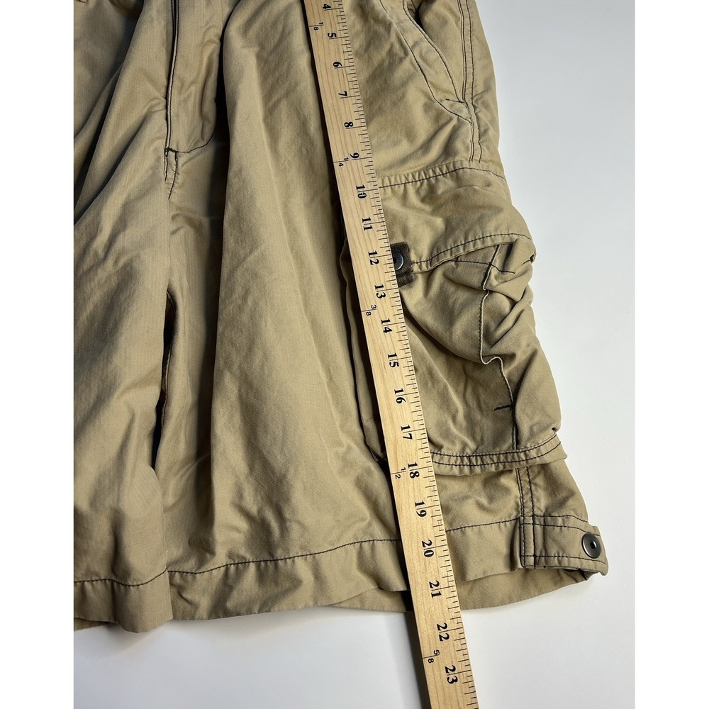 Vtg Y2K‎ Gap Cargo Shorts Men 34 Khaki Canvas Grunge Skate Casual Utility - Picture 8 of 9